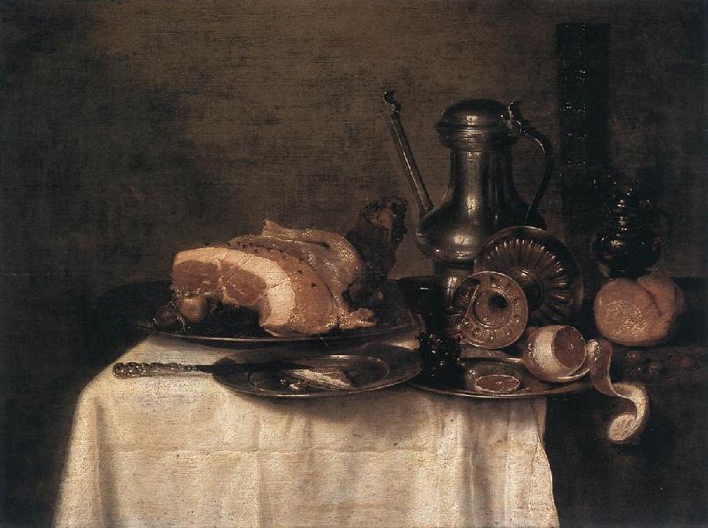 HEDA, Willem Claesz. Still-life wty oil painting picture